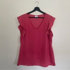 Cabi Pink Flowy Tank Top – Medium